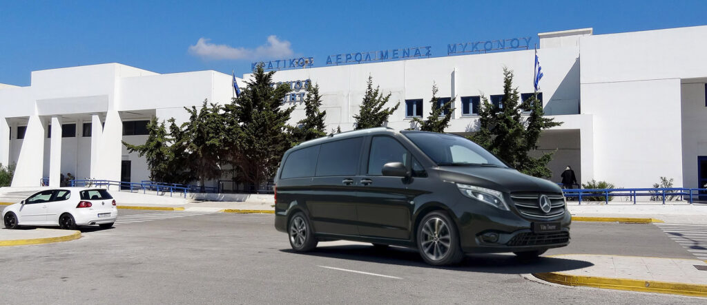 How to Book a Luxury Van Airport Transfer in Mykonos?